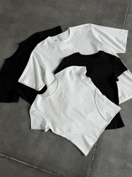 Sada 4 bavlněných triček